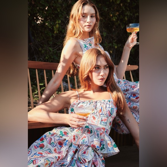 En Saison Nayeli printed midi skirt - Picture 4 of 12